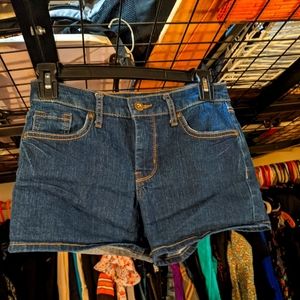 Jessica Simpson Charmer Roll Cuff Jean Shorts